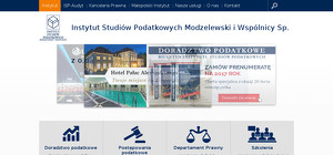 INSTYTUT STUDIÓW PODATKOWYCH MODZELEWSKI I WSPÓLNICY SP. Z O.O.