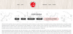 OSHI SUSHI - FUSION RESTAURANT